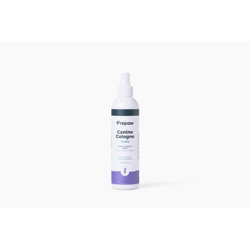 Natural Female Pet Cologne – Powdery Floral Scent, 3-in-1 Deodorizing, Conditioning & Moisturizing Spray for Dogs & Cats – Long Lasting Fragrance, Gentle on Skin, Perfect for Daily Use, 8 fl oz