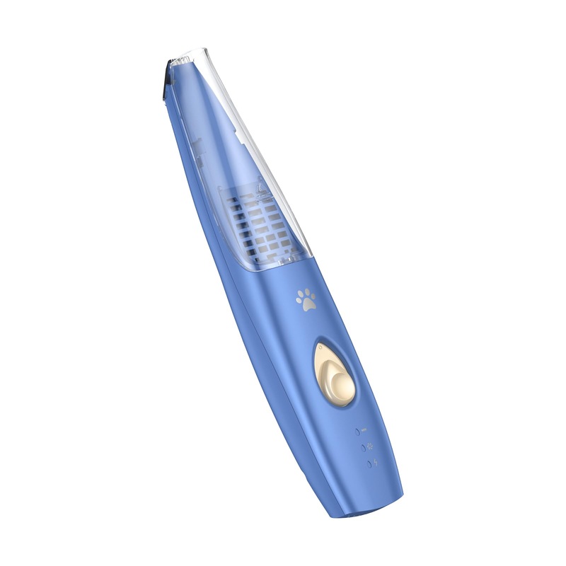 Upgraded Dog Paw Trimmer, Cordless Electric Grooming Clippers, Rechargeable Foot Trimmer Dog Claw Trimmer, Small Pet Shave Trimmer, Cats Hair Paws, Face, Body (Blue)
