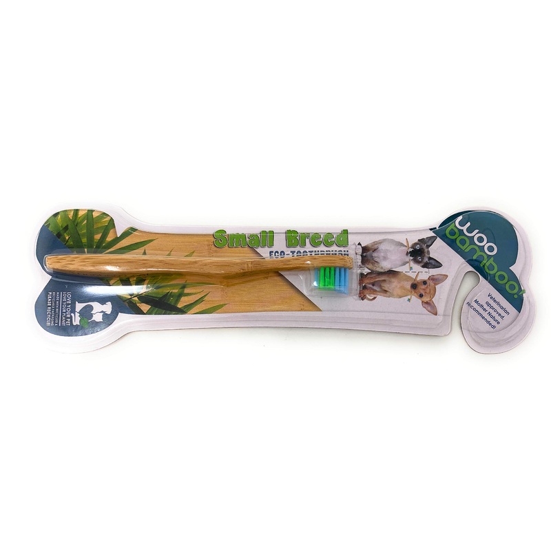 Woobamboo Small Breed Pet Toothbrush Brush Type : Large Breed