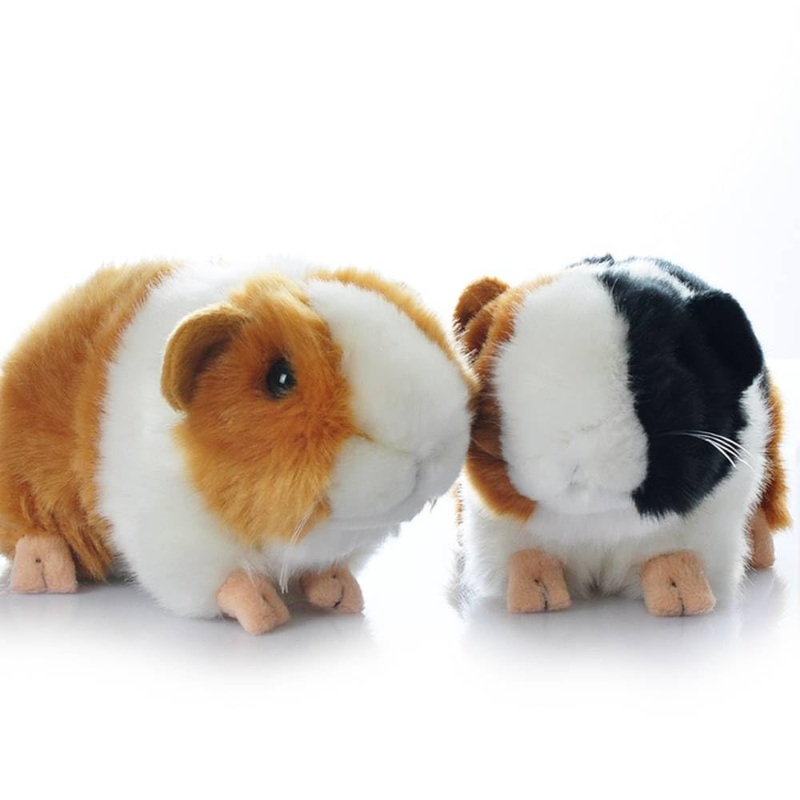 2pcs 8 Inch Cute Guinea Pig Plush Toys Guinea Pig Stuffed Toys Guinea Pig Doll Toys