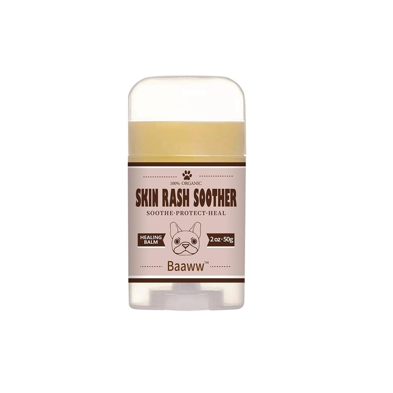 Dog Skin Rash Soother, Stick 2OZ, Allergy and Itch Relief for Dogs, Skin Moisturizer, Organic & All-Natural, Dog Moisturizer for Dry Skin, Dog Lotion, Ultimate Healing Balm, Dog Rash Cream 59 ML 2.0