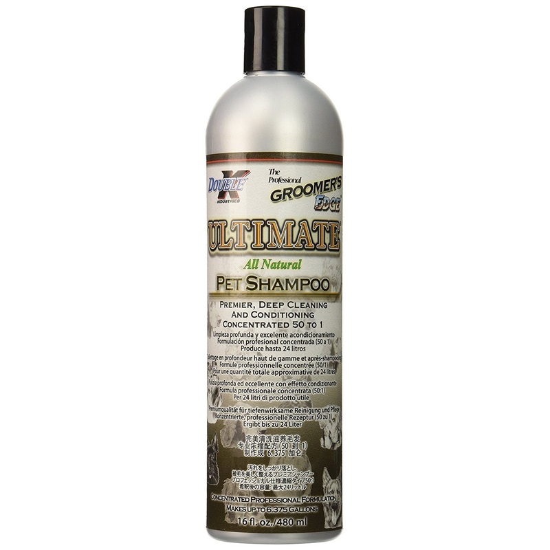 Groomer’s Edge Ultimate Pet Shampoo | Deep Cleans and Conditions Dogs, Cats, Puppies, Kittens, Horses, Cattle | 16 ounce bottle