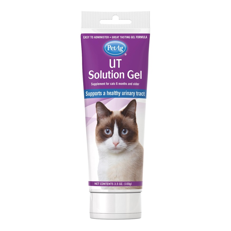 Pet-Ag UT Solution Gel Supplement for Cats – 3.5 oz – Supports a Healthy Urinary Tract for Cats 6 Months and Older