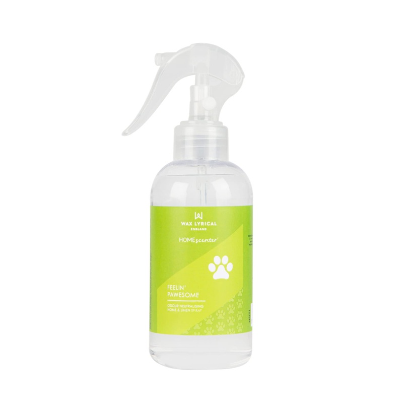 Wax Lyrical Home Scenter Feelin’ Pawsome Room Spray by Wax Lyrical | Pet Odor Eliminator for Strong Odor | Floral Deodorizer for Dog or Cat Pee Smells on Furniture | Pet Air Freshener | Puppy Supplies