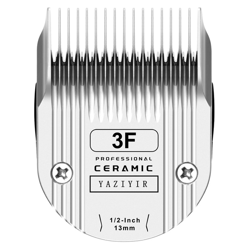 3F Dog Grooming Detachable Ceramic Blade,Compatible with WAHL 5 in 1 Blade for Wahl Arco, Bravura, Chromado, Creativa, Figura, and Motion Clippers. Cut Length 1/2-Inch 13mm 3F