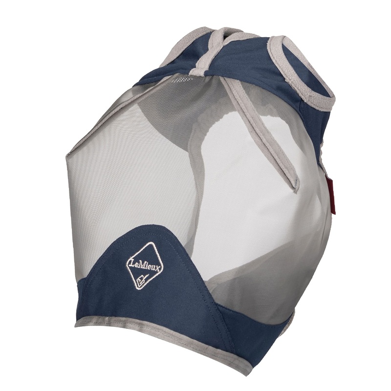 LeMieux ArmourShield Pro Standard Fly Mask (Navy – XLarge)