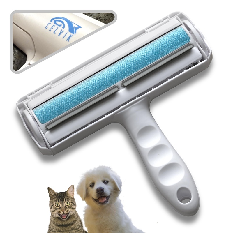 Pet Hair Remover – Reusable Cat Hair Remover – Fur Remover – Dog Hair Remover – Pet Hair Roller – Hair Remover for Couch & Carpet & & Bedding & Car – Lint Remover – Hair Removal Tool