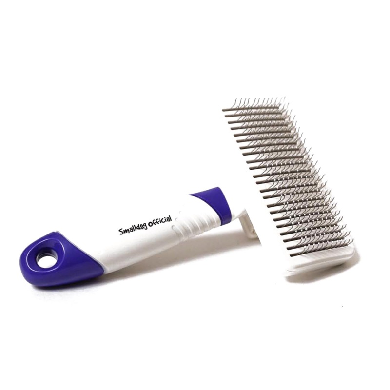 Self-Cleaning Gentle Slicker Brush, Sensitive Skin Gentle Dog Brush, for Big Dog and Large Breed, to Remove Loose Hair, Mats, Dirt – Pain Free Grooming