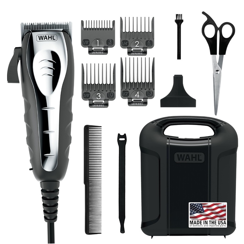 Wahl USA Quiet Pro Corded Dog Clippers for Grooming – Heavy Duty Compact Electric Dog Grooming Kit Hair Clippers for Dogs Cats Pets- Model 9181
