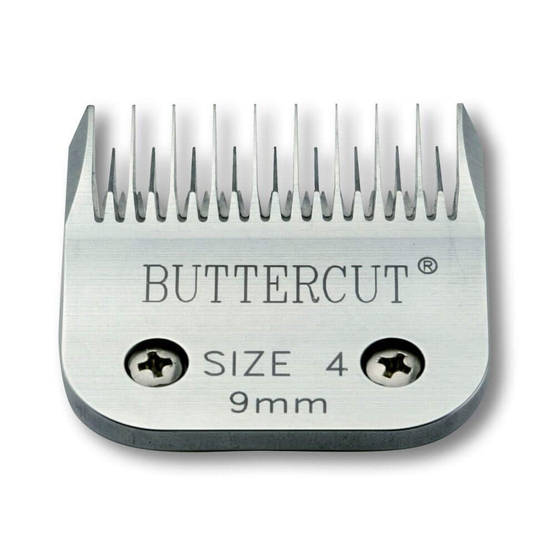 Geib Buttercut Stainless Steel Dog Clipper Blade, Size-4 Skip Tooth, 3/8-Inch Cut Length