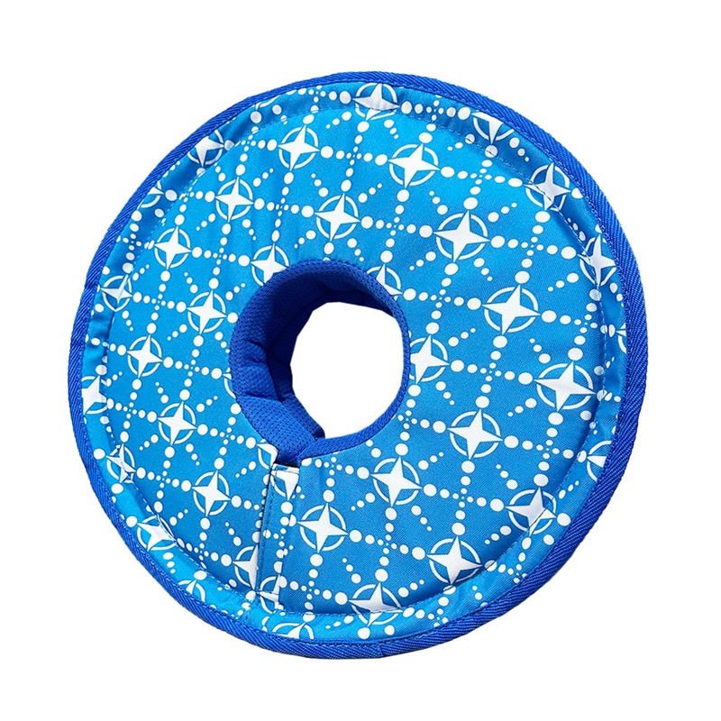 PETKARAY Soft Dog Cone Collar, Comfy Dog Donut Collar After Surgery, Recovery Dog Cone Alternative for Small Medium Large Dogs, Size L+ L+ (Neck: 15.5-18