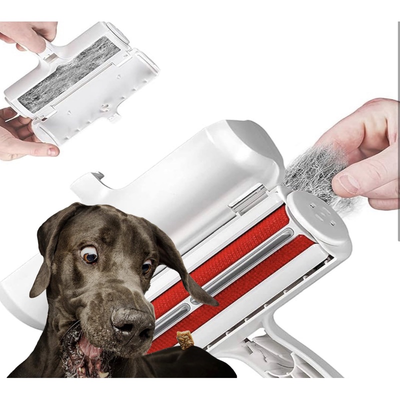 Rollo Ther para recoger el Pelo tu mascota Color red