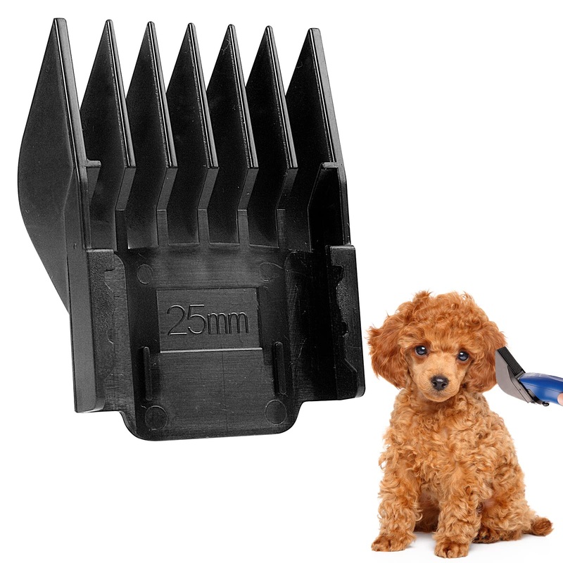 CR8GR8 Dog Grooming Clippers Hair Clipper Combs Guides Low Noise Professional Pet Attachments Replacement Guards 25mm(New) A:25mm S