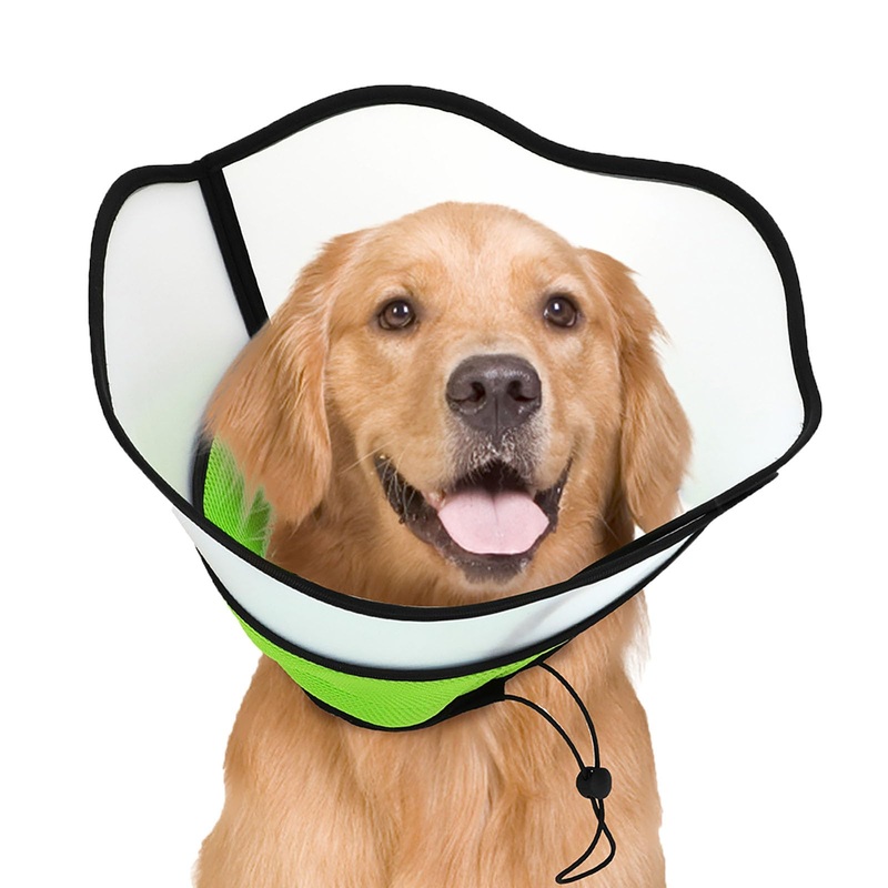 Dog Cone,Soft Dog Cone, Adjustable Breathable Dog Cone Collar After Surgery,Soft Dog Cones for Large Medium Small Dog,Protect Pets from Licking Wounds,Soft and Comfortable, Reduce Anxiety(XL) XL