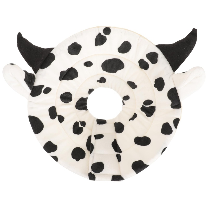 Mipcase Dog Cone Collar, Soft Dog Cone to Stop Licking Adjustable Dog Cones for Small Dogs Cats Medium White
