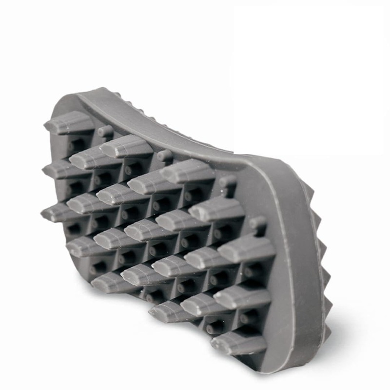 Silicon Pet Brush for Long Hair – Dark Grey