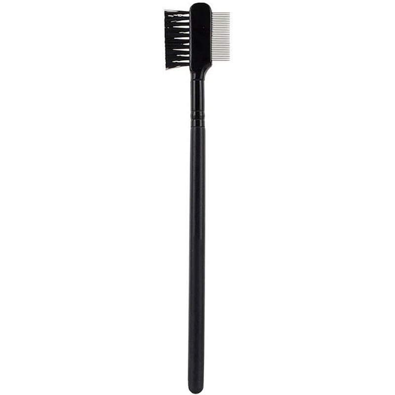 Black Dog Combs Head Brush Cleaning Tear Stain Remover Kitten Puppy Pet Eye Comb Pet Products for Small Cat Dog Double-Sided,Dematting Tools