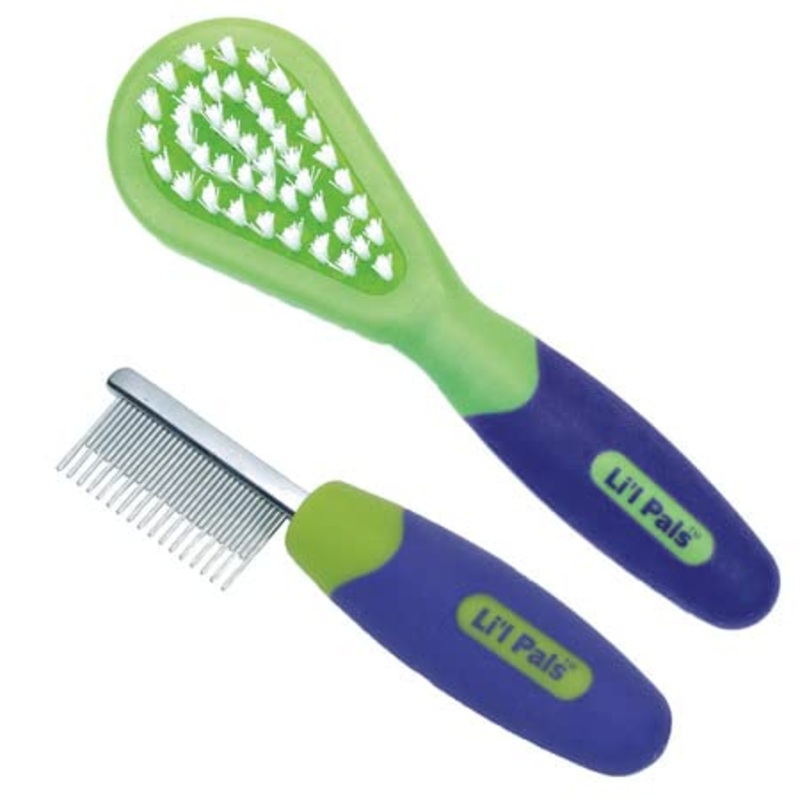 Coastal – Li’l Pals – Dog Bristle Brush and Shedding Comb