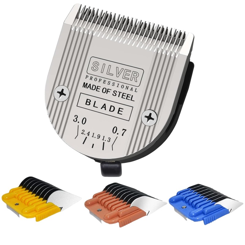 Professional Animal 5-in-1 Adjustable Blade Compatible with WAHL Arco, Bravura, Chromado, Creativa, Figura, and Motion Pet, Replacement Blade 1Pc+Guide Comb 3/8~1/2 3Pcs.