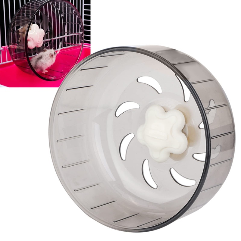 5.1 Inch Hamster Running Wheel, Hamster Running Plastic, Washable Exercise Wheel for Small Hamster Gerbils Dwarf Hamster