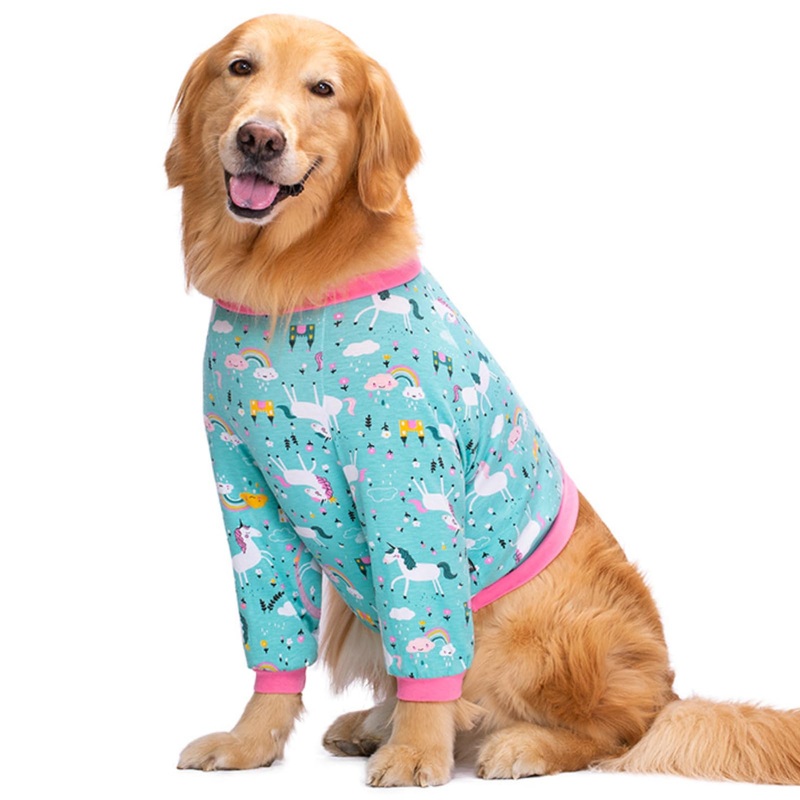 Dog Front Leg Surgery Recovery Clothes,Dog Elbow Protector Suit for Medium Large Dogs,Dog Joint Recovery Sleeve for Female Male Dogs,Prevent Licking Wound(Green horse-7xl) 7XL green