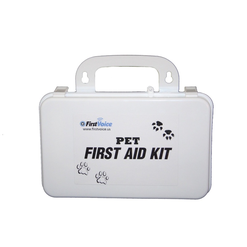 First Voice PET02 Deluxe Pet First Aid Kit