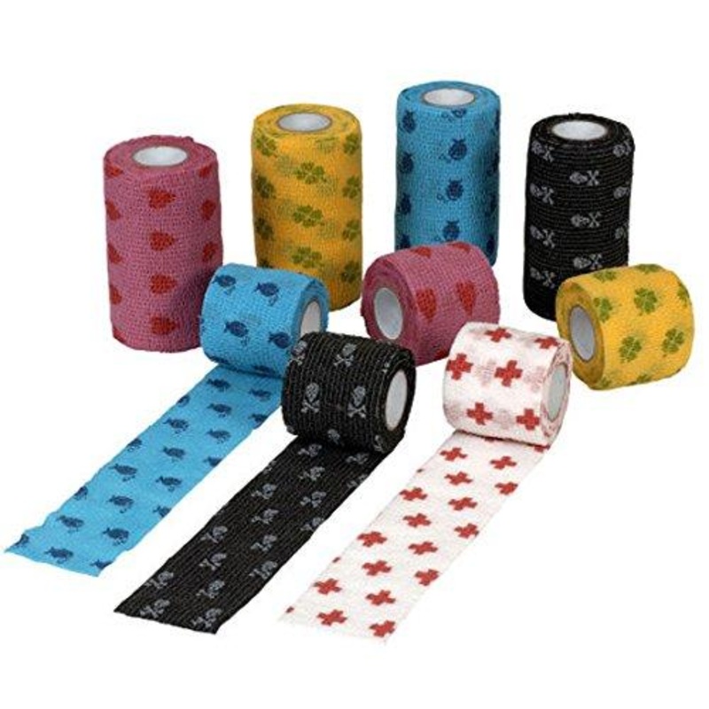 Kruuse Fun-Flex Assorted Colour Bandage Rolls, 7.5 cm, 10-Piece 3 – inch