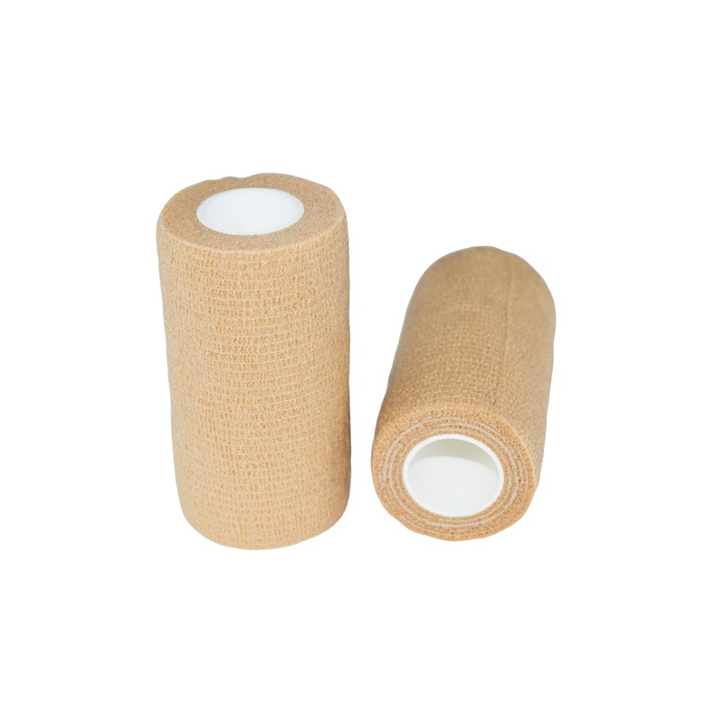Self Adhesive Bandage Wrap 4 inch Wide, 2 Rolls Vet Wrap, 4″x 5 Yard Cohesive Tape