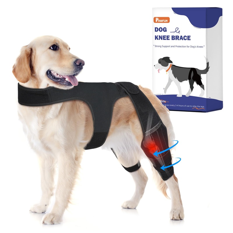 Dog Knee Brace for Back Leg, Dog Leg Brace Fit Large to Small Dogs with Hip Dysplasia, Torn ACL Hind Leg, CCL, Ligament Injuries or Osteoarthritis (X-Large) 4
