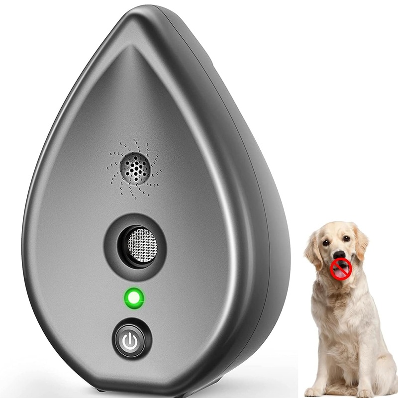Anti Barking Device, Rechargeable Bark Box Ultrasonic Dog Barking Control Device, Dog Barking Deterrent Devices Indoor & Outdoor, Neighbour Barking Dog Silencer up to 75Ft