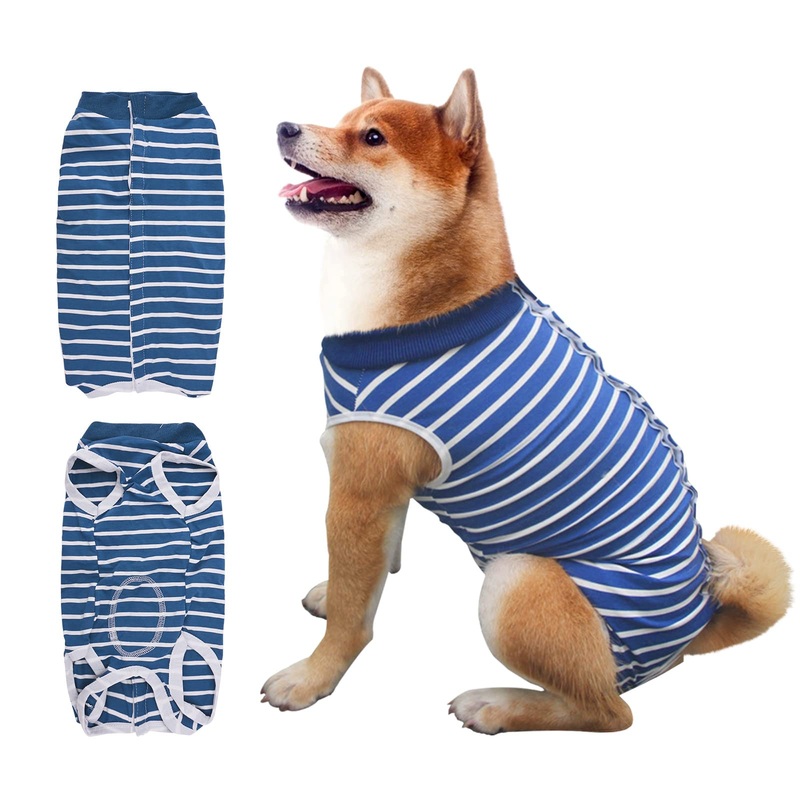 Dog Recovery Suit,Surgical Recovery Suit for Dogs Cats After Surgery,Dog Recovery Shirt for Female Male Dog,Cone E-Collar Alternative Pet Vest,Post Operative Abdominal Wounds Protector,Prevent Licking M