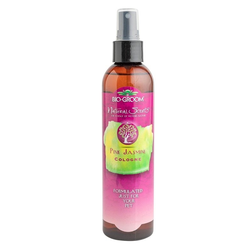 Bio-groom Pink Jasmine Dog Cologne – Deodorizing Spray, Dog Bathing Supplies, Puppy Wash, Cat & Dog Grooming Supplies, Cruelty-Free, Made in USA, Dog Perfume – 8 fl oz 1-Pack