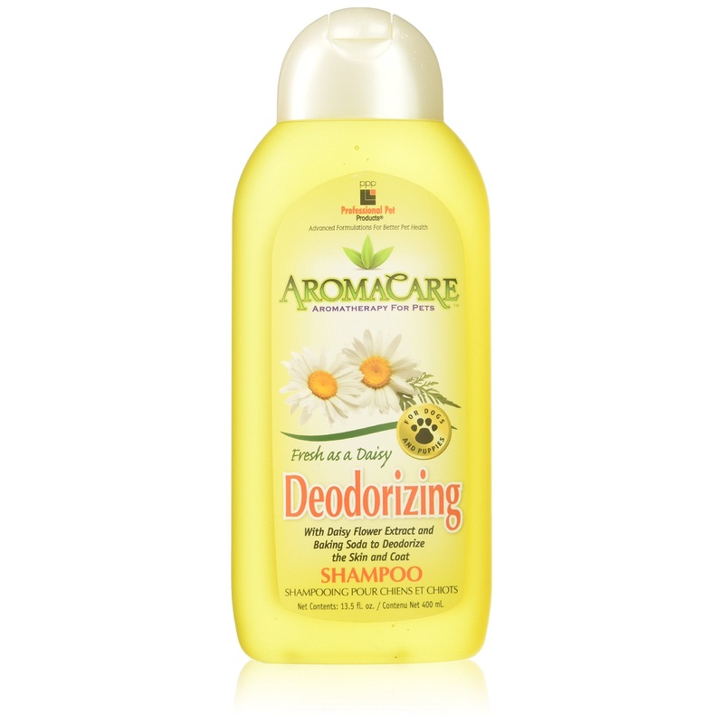 Daisy Deodorizing Pet Shampoo Gentle Cleansing Flower Extract Baking Soda 13.5oz
