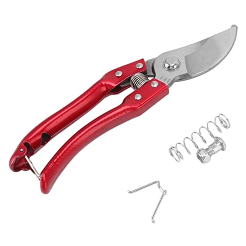 Goat Hoof Trimmers, Professional Animal Toe Scissors, Lightweight Ergonomic Design, Stainless Steel, Sheep Hoof Trimmers (Red) Red