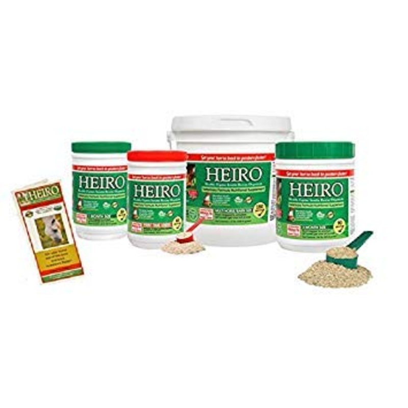 Heiro Healthy Equine Horse Insulin Resistant Rescue Organicals 30, 40, 60, 90 or 180 Day Supply and Free Informational Booklet 30 Day Supply