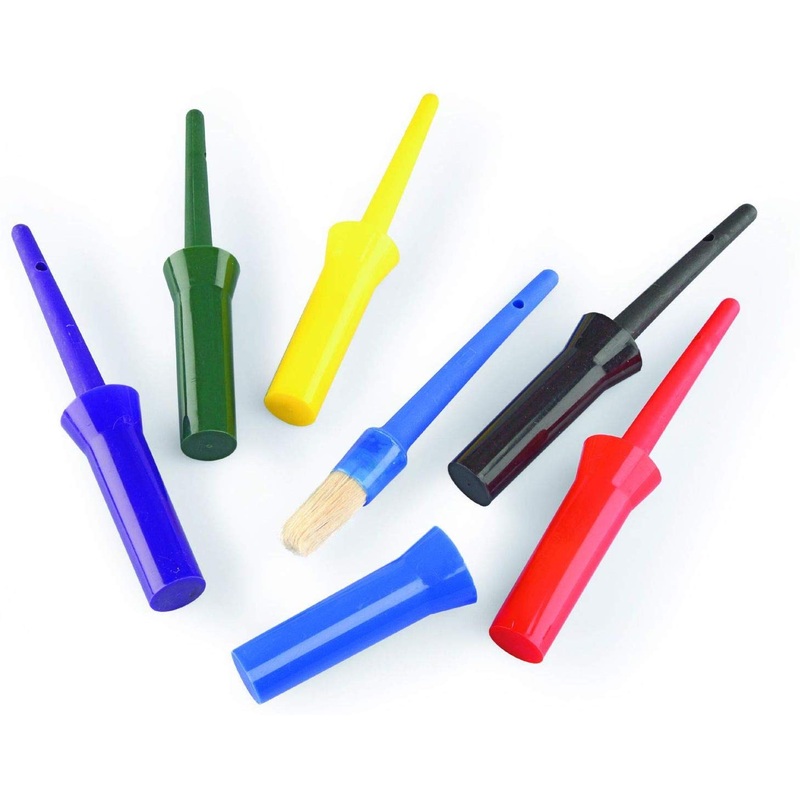 Shires EZI-GROOM Plastic Hoof Oil Brush Black