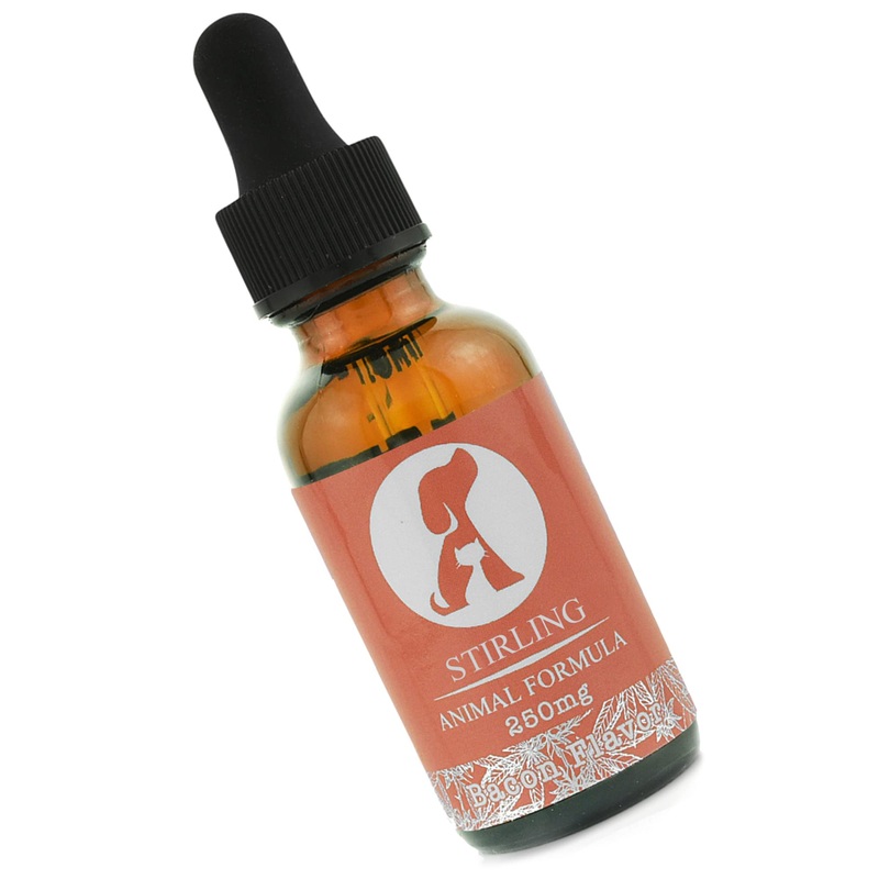 Stirling Powerful Hemp Oil for Dogs and Cats – Helps Relieve Pain and Sore Muscles – Reduces Dog and Cat Separation Anxiety – Calming – Relief – No Drowsiness – 250mg