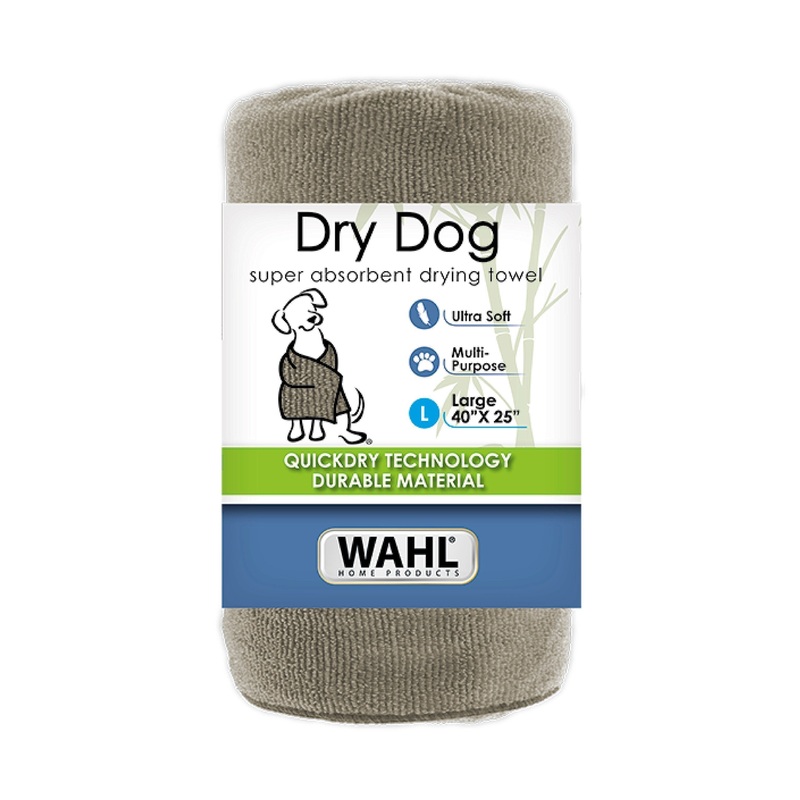 Wahl Dog Drying Towel, Tan 40 x 25″
