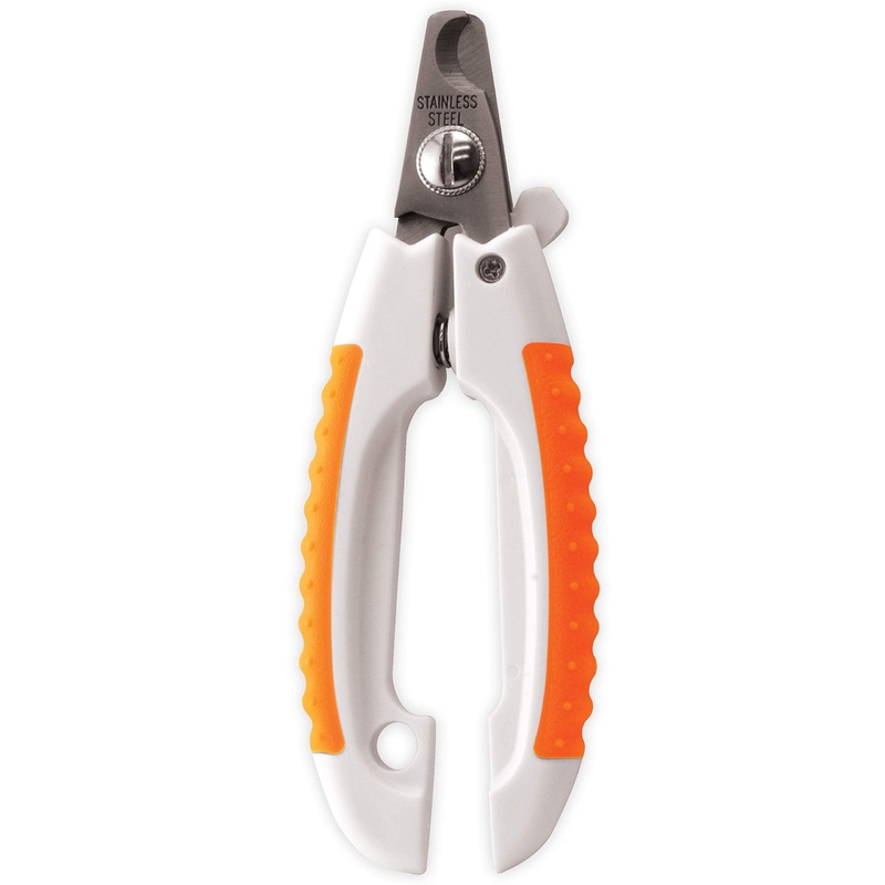 WAHL Pet Nail Clipper for Cutting Dog, Cat, & Animal Claws with Razor Sharp Stainless Steel Blades & Protective Safety Guard Locks for Safe Claw Care  Model 858448