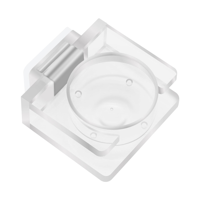 Acrylic Jumping Spider Feeding Dish Accessories, Transparent Jumping Spider Enclosure Accessories, Tarantula Enclosure Accessories for Tarantula, Jumping Spider Feeding Dish Spider Terrarium