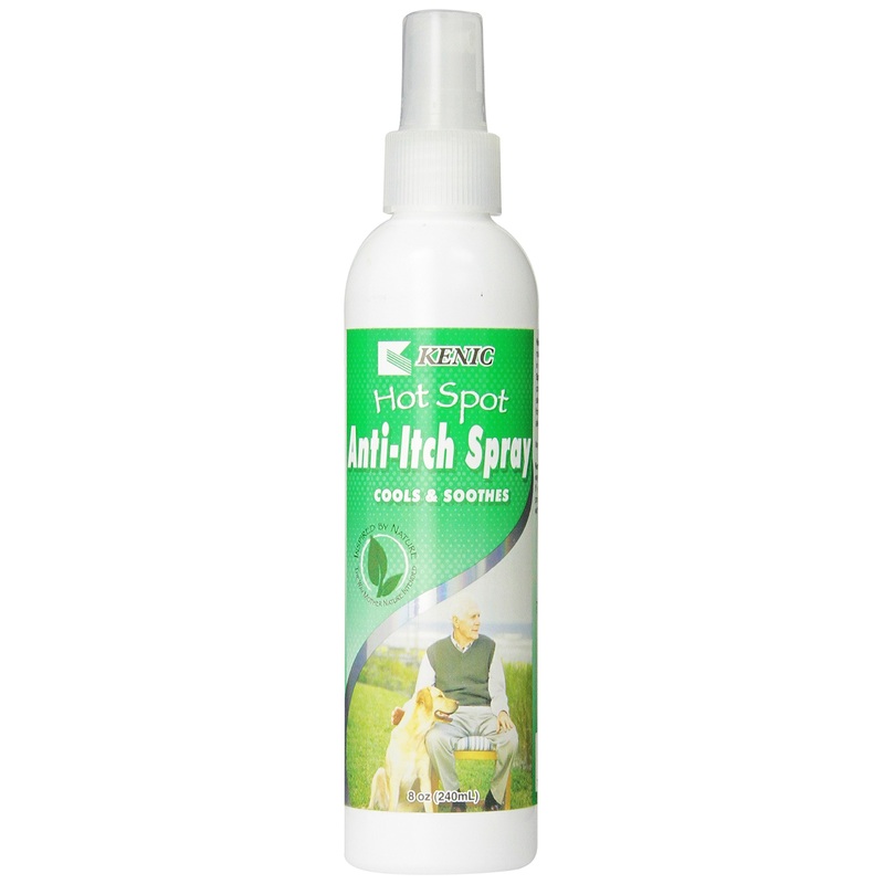 Kenic Ultra Cooling Hot Spot and Anti-Itch Pet Spray for Dogs, Made in USA