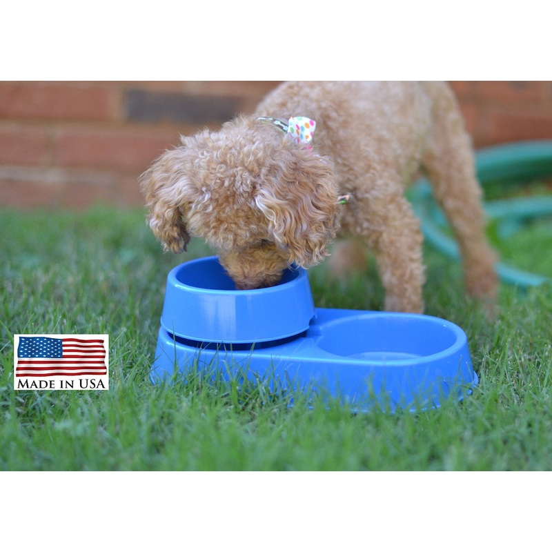 The 3-in-1 Ant Free Pet Dish Small Blue