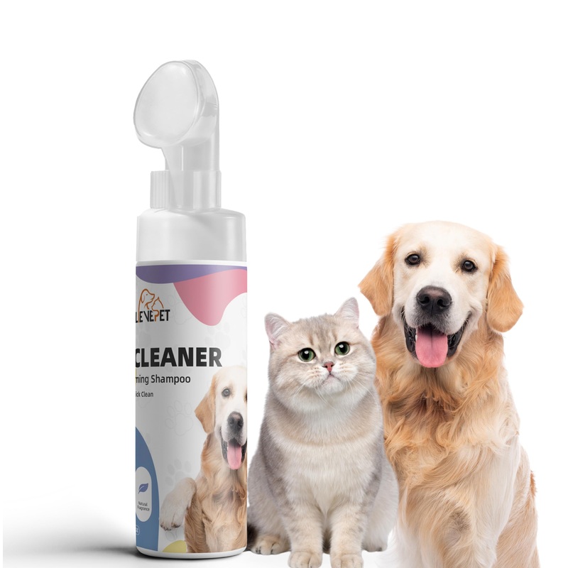 Paw Cleaner for Dogs Cats – Waterless Cat Shampoo, Paw Scrubber for Small Big Dogs, Dog Foot Washer, Fragrance-Free Dog Feet Cleaner, 150 ML / 5.28 Fl