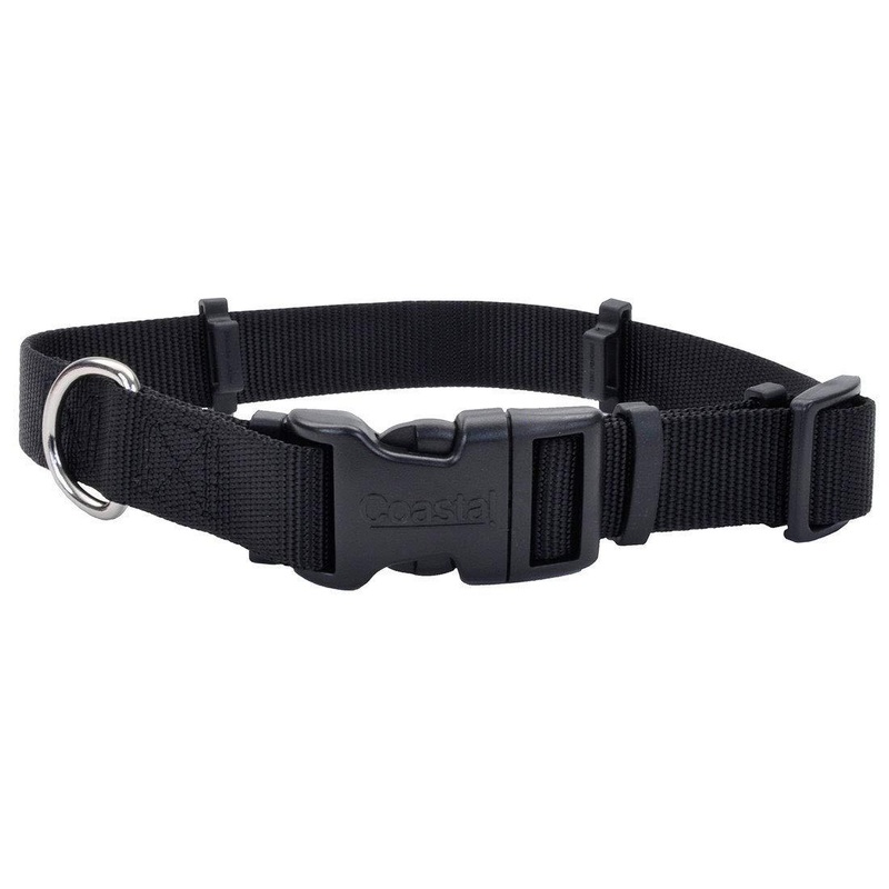 Coastal – Secureaway Flea Collar Protectors, Black, 1″ x 18″-26″