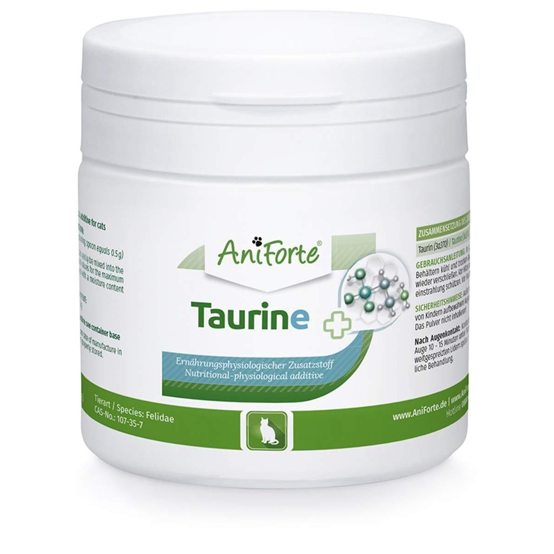 AniForte Taurine for Cats 100g – Natural Amino Acid Pet Supplement to Help Muscle Tremors & Nerve Function