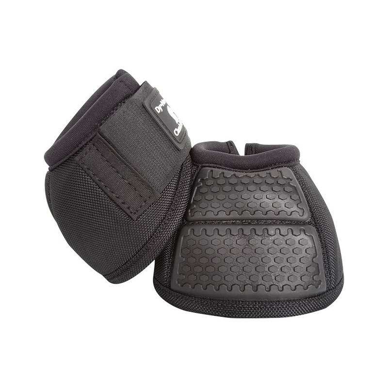 Classic Equine Flexion No-Turn Bell Boots Black Medium