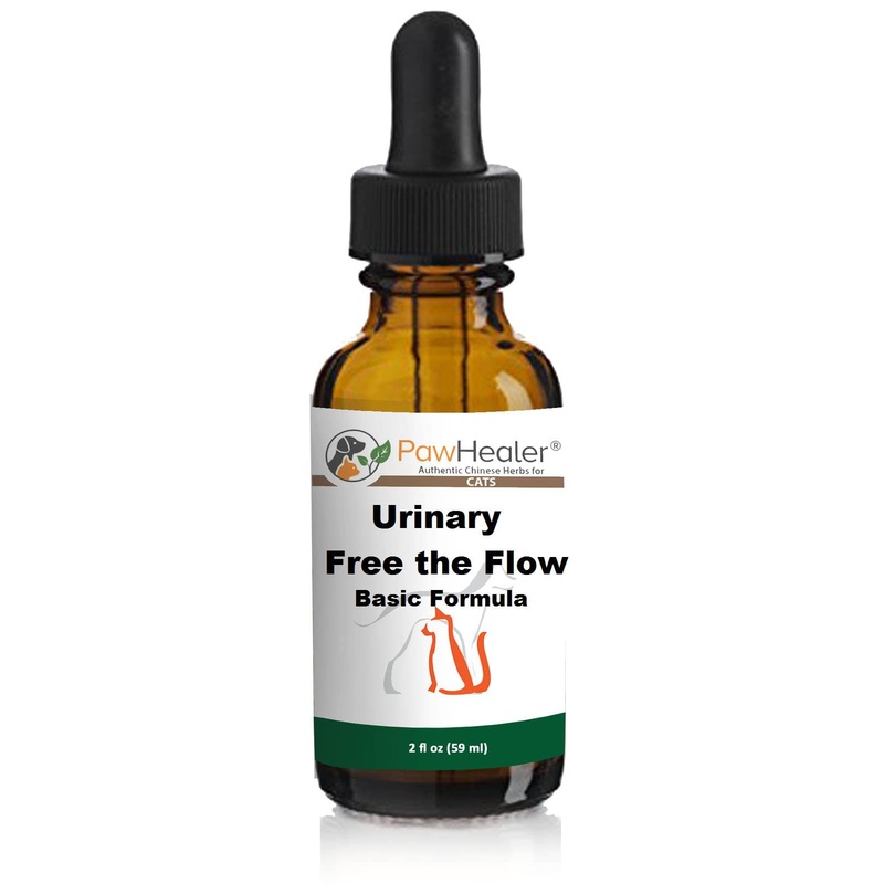 PawHealer Cat Bladder Remedy for Stones & Crystals: 2 fl oz (59 ml) – Urinary Free The Flow – Basic – Works Great for Over 10 Years in The Herbal Business.