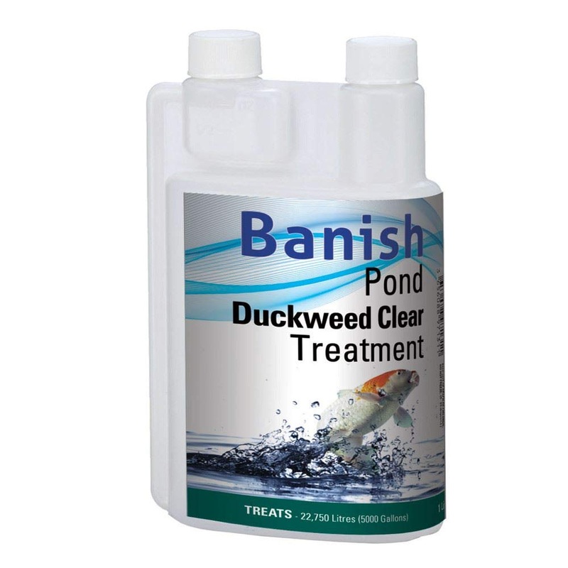 Industrial Leisure Banish Pond Duckweed Clear Treatment 1 Litre – Treats 22750 Litres