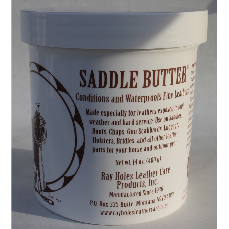 Ray Holes Saddle Butter, Ideal For Use on Saddles, Boots, Chaps, Gun Scabbards, Luggage, Holsters, Bridles and Tooled Leather And More, Pint Size
