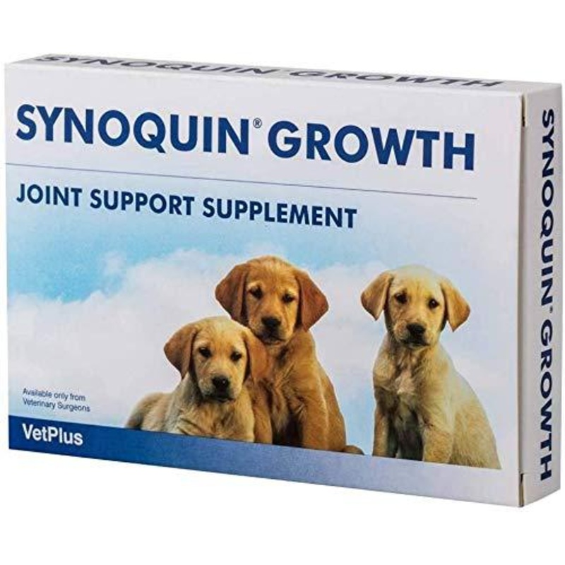 Synoquin Growth Tablets for Dogs Puppies Pack of 60